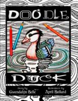 Paperback Doodle Duck: A Color Your Own Story Book