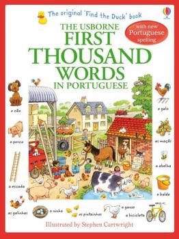 First Thousand Words In Portuguese - Book  of the Usborne First Thousand Words