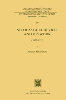 Hardcover Nicolas Gueudeville and His Work (1652-172?) Book
