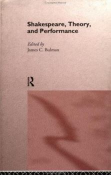 Paperback Shakespeare, Theory and Performance Book