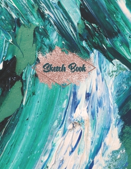 Sketchbook: "8.5"" X 11"", Personalized Artist Sketchbook: 120 pages, Sketching, Drawing and Creative Doodling. Notebook and Sketchbook to Draw and Journal (Workbook and Handbook) "