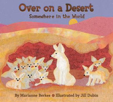 Hardcover Over on the Desert: Somewhere in the World Book