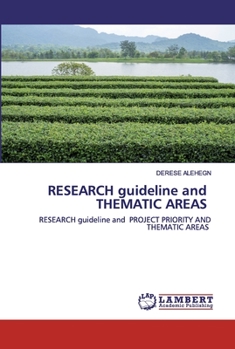 Paperback RESEARCH guideline and THEMATIC AREAS Book