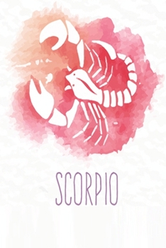 Paperback Scorpio: Constellation SchoolTimetable, Scorpio Zodiac sign Design, 6"x9", 120 pages SchoolTimetable Book