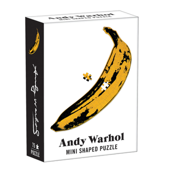 Board Game Andy Warhol Mini Shaped Puzzle Banana Book
