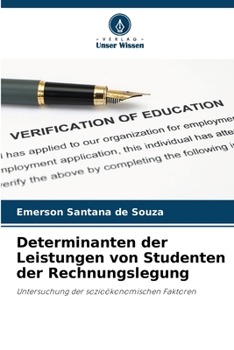Paperback Determinanten der Leistungen von Studenten der Rechnungslegung [German] Book