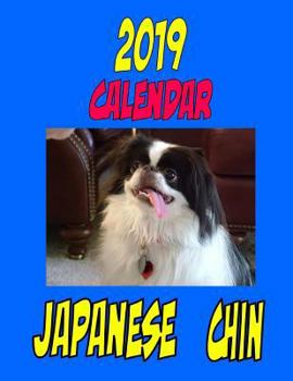 Paperback 2019 Calendar Japanese Chin: Dog weekly calendar, personal contacts list, password log, notes and to do list. Book