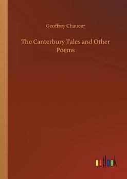 Paperback The Canterbury Tales and Other Poems Book