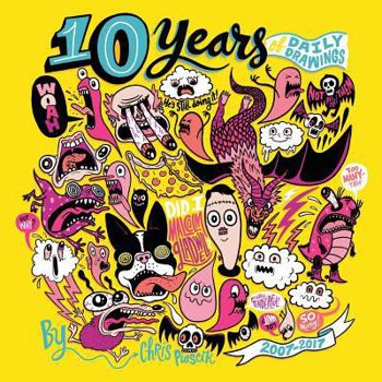 Paperback 10 Years of Daily Drawings Book
