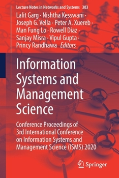 Paperback Information Systems and Management Science: Conference Proceedings of 3rd International Conference on Information Systems and Management Science (Isms Book