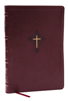 Imitation Leather Rsv2ce, Thinline Large Print Catholic Bible, Crimson Leathersoft, Comfort Print Book