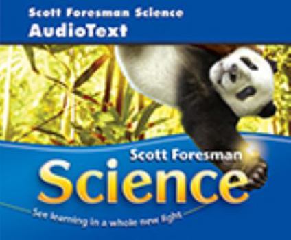 CD-ROM Scott Foresman Science 2006 Audiotext CD Grade 4 Book