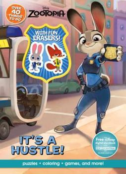 Paperback Disney Zootopia Activity Book with Eraser Book