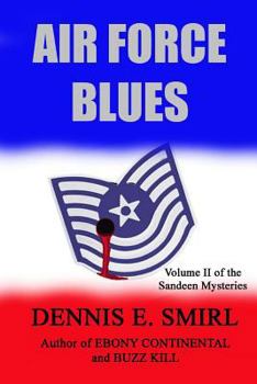 Paperback Air Force Blues - Large Print Edition Book