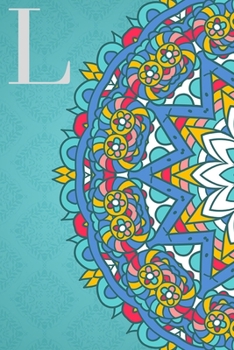 Paperback L: Monogram Journal/Mandala Art Book