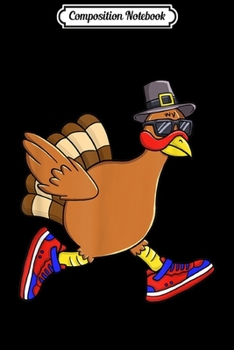 Composition Notebook: Turkey Trot Funny Thanksgiving Day Running 5K Pilgrim Gift  Journal/Notebook Blank Lined Ruled 6x9 100 Pages