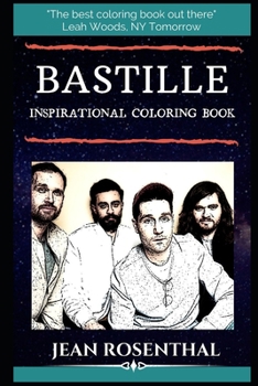 Paperback Bastille Inspirational Coloring Book: A British Indie Pop Band. Book