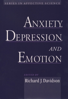 Hardcover Anxiety, Depression, and Emotion Book