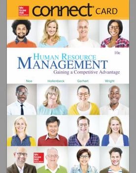 Hardcover Connect Access Card for Human Resource Management Book