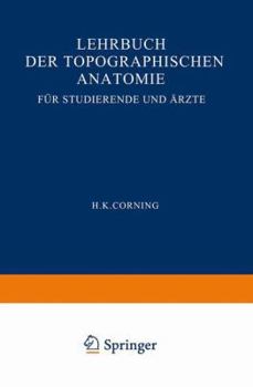Paperback Lehrbuch Der Topographischen Anatomie Für Studierende Und Ärzte [German] Book