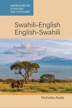 Paperback Swahili-English/ English-Swahili Concise Dictionary Book