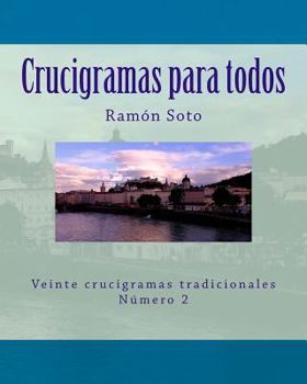 Paperback Crucigramas para todos: Veinte crucigramas tradicionales [Spanish] Book