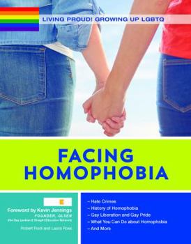 Hardcover Living Proud! Facing Homophobia Book