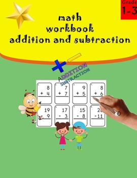 Paperback Math workbook addition and subtraction: grade 1_3 Book