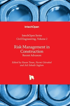 Hardcover Risk Management in Construction - Recent Advances Book