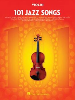 Paperback 101 Jazz Songs for Violin Book