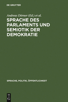Hardcover Sprache des Parlaments und Semiotik der Demokratie [German] Book