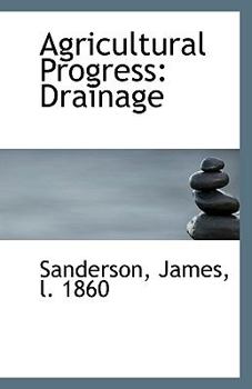 Paperback Agricultural Progress: Drainage Book