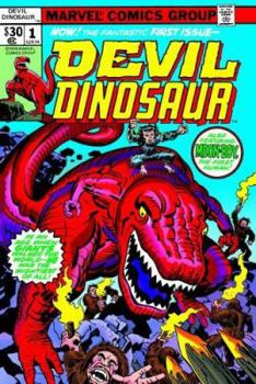 Devil Dinosaur By Jack Kirby Omnibus HC - Book  of the Devil Dinosaur