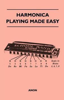 Paperback Harmonica Playing Made Easy Book