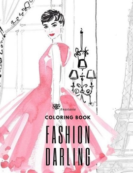 Paperback Fashion Darling Coloring Book