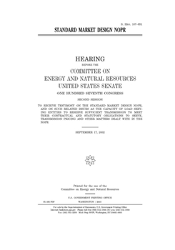 Paperback Standard market design NOPR Book