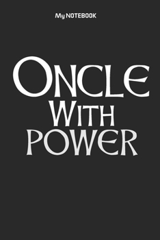 Oncle With POWER: Ruled Lovely Copy Book, SOFT Cover Girls Kids Elementary School Supplies Student Teacher Daily Creative Writing Journal, 100 Pages