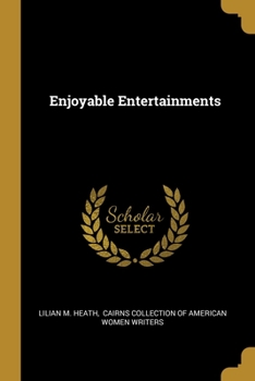 Paperback Enjoyable Entertainments Book