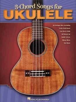 Paperback 3-Chord Songs for Ukulele Book