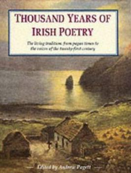 Hardcover Thousand Years of Irish Poetry Book