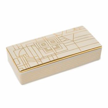 Misc. Frank Lloyd Wright 150 Anniversary Decorative Ceramic Box Book