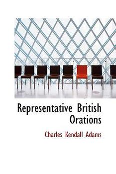 Paperback Representative British Orations Book