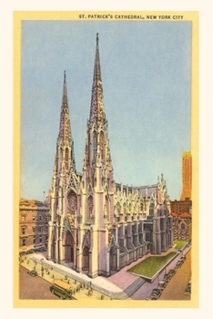 Paperback Vintage Journal St. Patrick's Cathedral, New York City Book