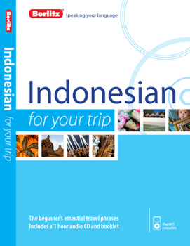 Audio CD Berlitz Indonesian for Your Trip Book