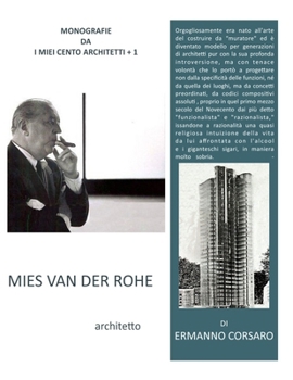 Paperback MIES VAN DER RHOE architetto [Italian] Book