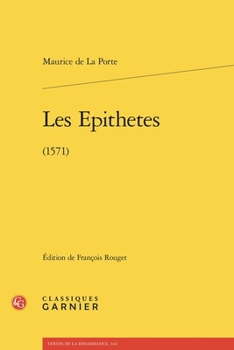 Paperback Les Epithetes: (1571) [French] Book