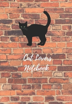 Paperback Cat Lovers Notebook: Graffiti Cat on a Wall Journal for the Cat Lover Who Wants to Jot Things Down and Keep Important Notes Book
