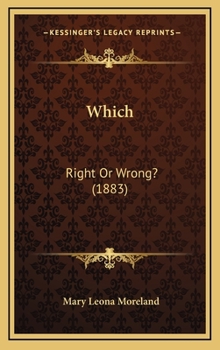 Which: Right or Wrong? - Book  of the American Girls Series