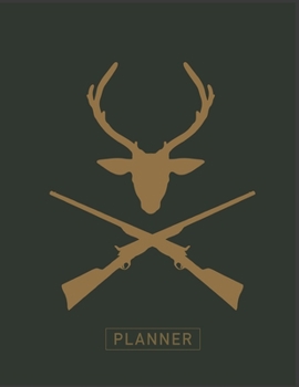 Planner: Deer 2 Year Weekly Planning Organizer | 2020 - 2021 | January 20 - December 21 | Writing Notebook | Productive Datebook Calendar Schedule | Plan Days, Set Goals & Get Stuff Done