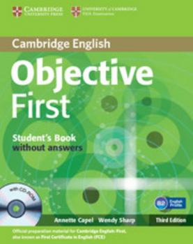 Objective First Student's Book Without Answers [With CDROM] - Book  of the Objective by Cambridge English